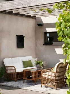 Brafab Anemon Lounge-Set 5 Sitzplätze, Natur/Weiß 8 Brafab Anemon Lounge-Set 5 Sitzplätze, Natur/Weiß -Gartenmöbel Geschäft brafab anemon sofa group nature white 2