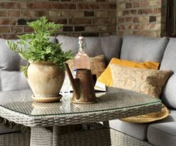 Brafab Ashfield Sofa Group With Table -Gartenmöbel Geschäft brafab ashfield tisch 80x80 h69 beige glas 1 1