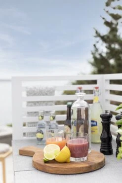 Brafab Bellac Outdoor-Küchenecke, Weiß -Gartenmöbel Geschäft brafab bellac outdoor kuchenecke 6