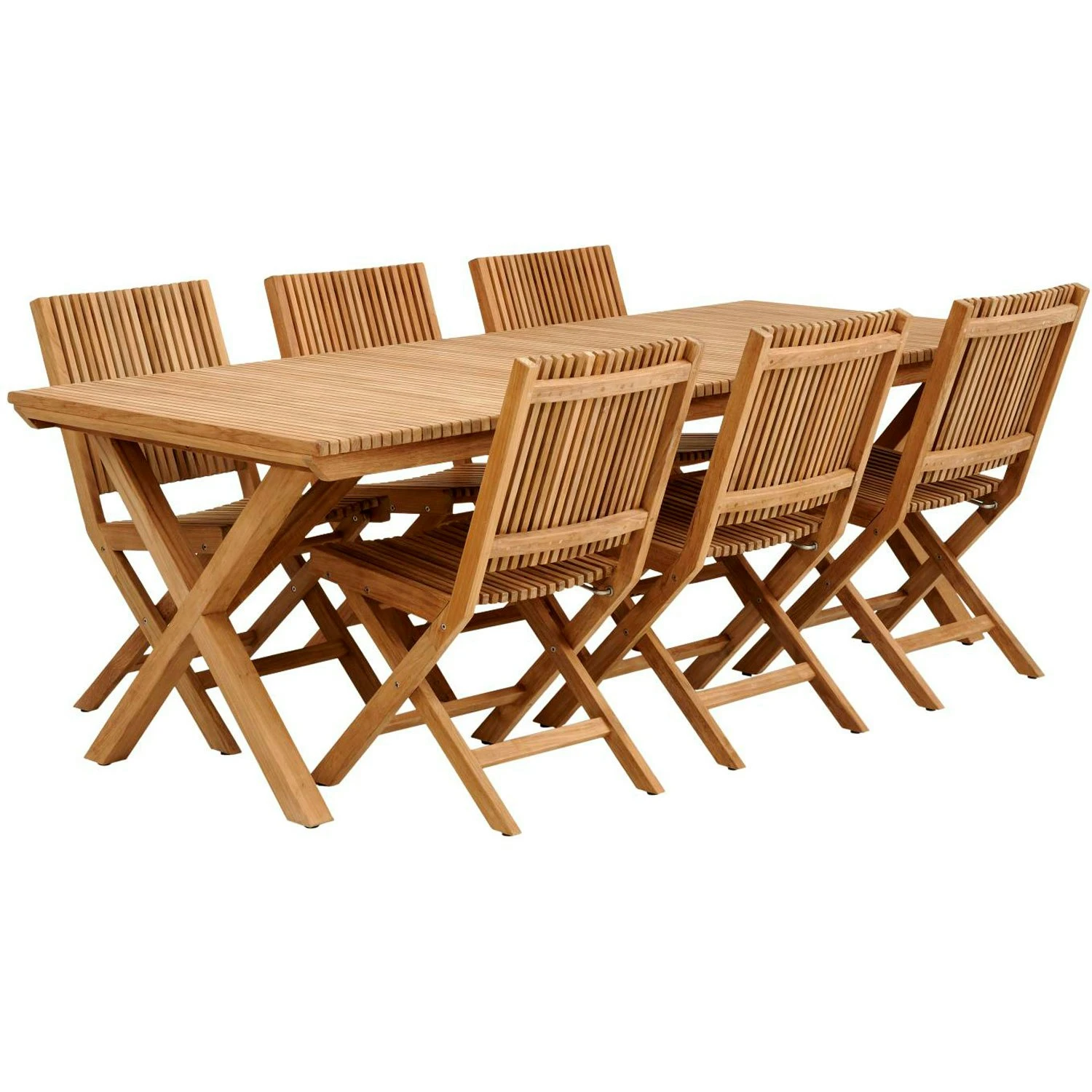 Brafab Julita Esstisch Teakholz, 90x220 Cm 2 Brafab Julita Esstisch Teakholz, 90x220 Cm – Bild 2