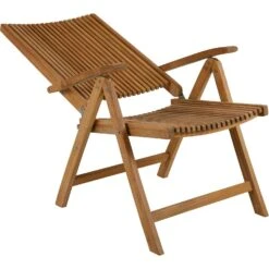Brafab Julita Verstellbarer Stuhl Teakholz -Gartenmöbel Geschäft brafab julita pos chair 2
