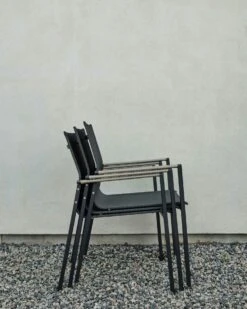 Brafab Lyra Esszimmerstuhl, Schwarz/Grau 8 Brafab Lyra Esszimmerstuhl, Schwarz/Grau -Gartenmöbel Geschäft brafab lyra armchair black grey 10