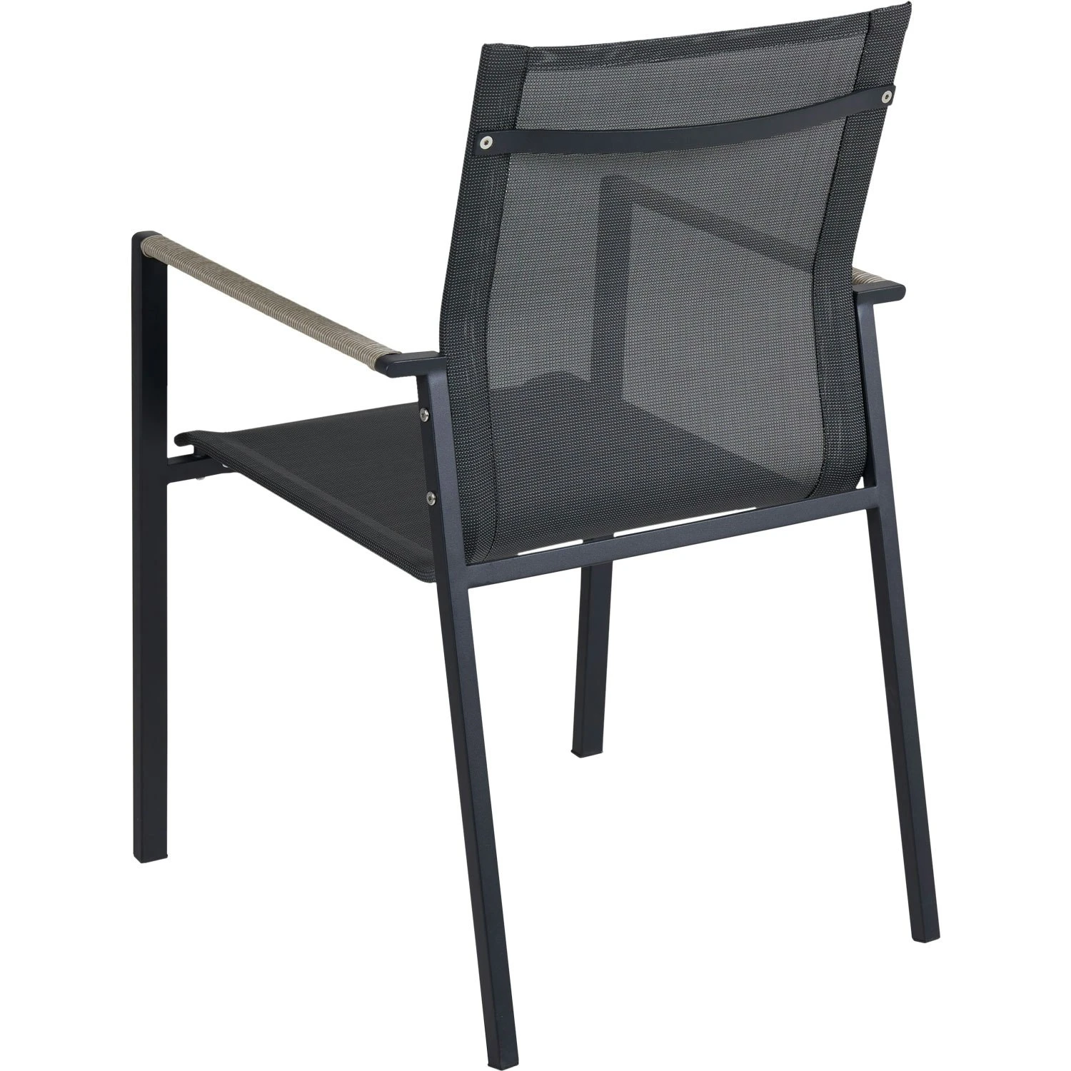 Brafab Lyra Esszimmerstuhl, Schwarz/Grau 2 Brafab Lyra Esszimmerstuhl, Schwarz/Grau – Bild 2