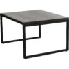 Brafab Talance Coffee Table 74x60cm H40, Black / Dark Grey