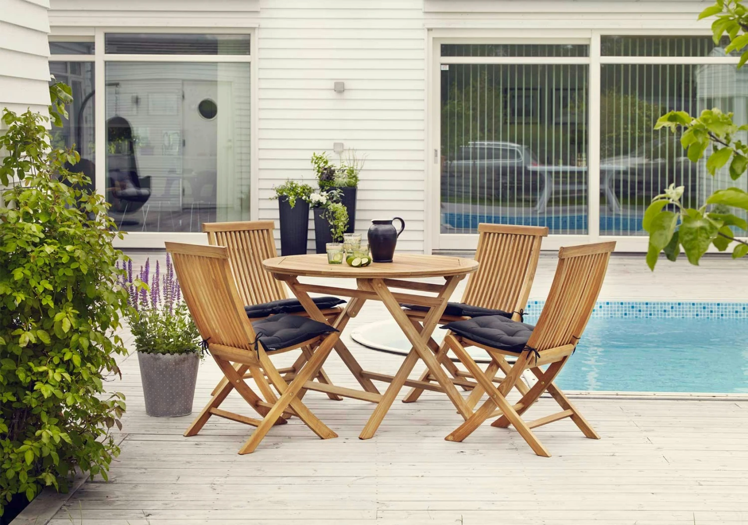 Brafab Turin Dining Set, Teak 4 Brafab Turin Dining Set, Teak – Bild 4