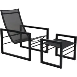 Brafab Vevi Sessel Aluminium , Schwarz 5 Brafab Vevi Sessel Aluminium , Schwarz -Gartenmöbel Geschäft brafab vevi sessel aluminium 3