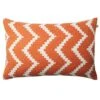 Ikat Sema Outdoor-Kissen 40x60 Cm, Apricot Orange