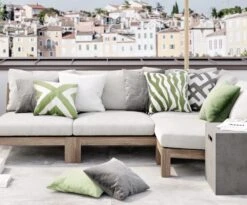 Pani Kissen Im Freien Nutzbar 50x50 Cm, Off-white -Gartenmöbel Geschäft chhatwal jonsson pani kissen im freien nutzbar 9