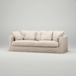 Le Grand Air 3-Sitzer-Sofa Im Freien Nutzbar Sunbrella, Canvas Beige 8 Le Grand Air 3-Sitzer-Sofa Im Freien Nutzbar Sunbrella, Canvas Beige -Gartenmöbel Geschäft decotique le grand air outdoor 3 seater sunbrella 51