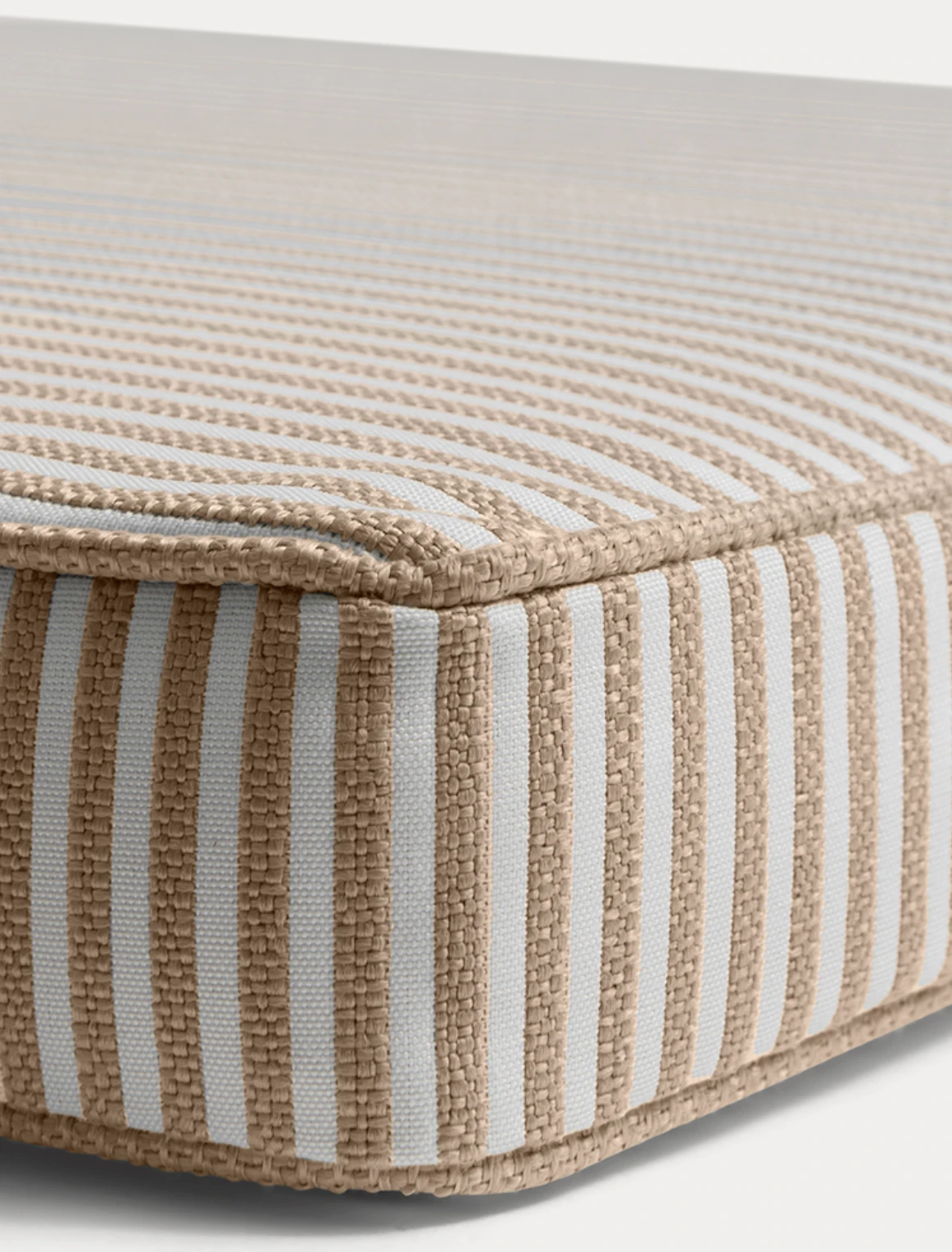 Narrow Stripe Kissen 45x45 Cm, Beige 3 Narrow Stripe Kissen 45x45 Cm, Beige – Bild 3