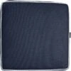 Plain Kissen 45x45 Cm, Marineblau