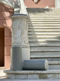 Plain Kissen 17x45 Cm, Grau -Gartenmöbel Geschäft diyti plain cushion 17x45 cm 1