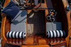 Wide Stripe Kissen 17x45 Cm, Marineblau -Gartenmöbel Geschäft diyti wide stripe cushion 17x45 cm 7