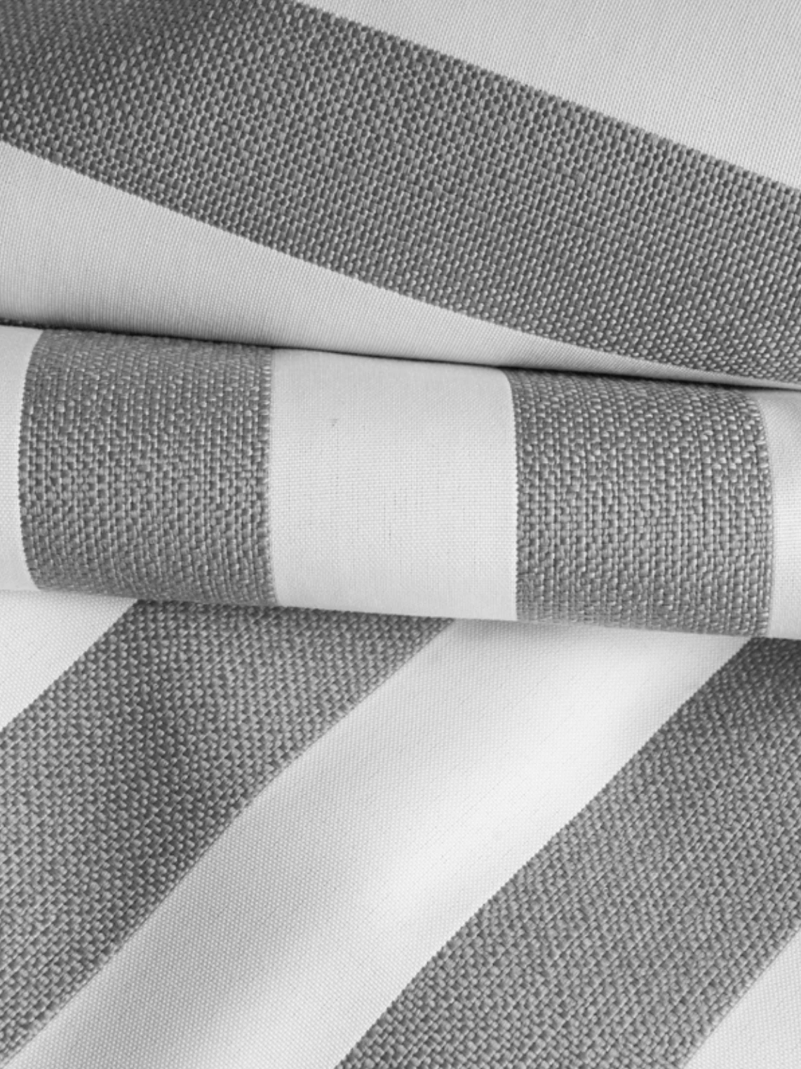 Wide Stripe Liegestuhlkissen 50x186 Cm, Grau 2 Wide Stripe Liegestuhlkissen 50x186 Cm, Grau – Bild 2