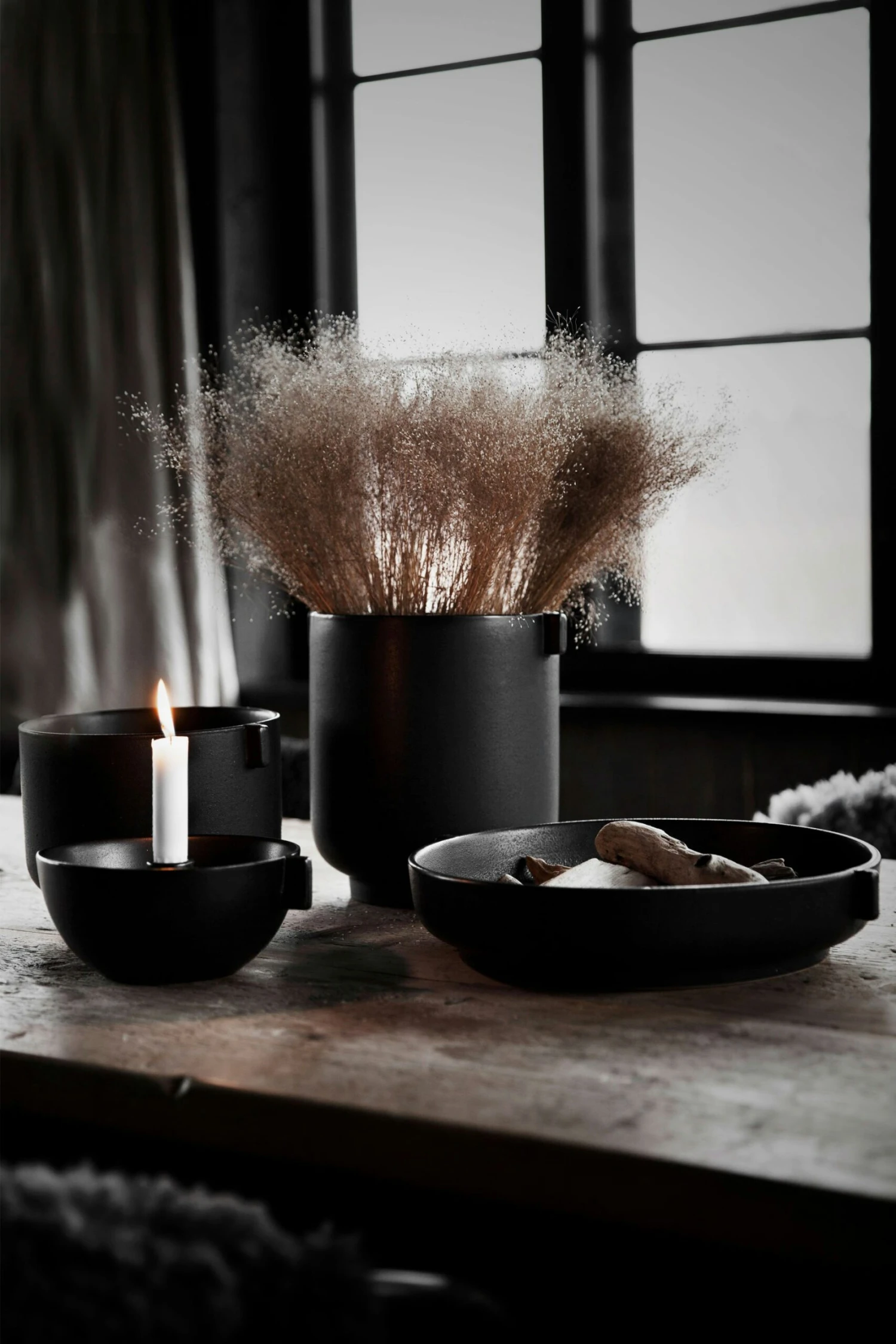 Ernst Blumentopf Mit Ohren H14 Cm, Schwarz 4 Ernst Blumentopf Mit Ohren H14 Cm, Schwarz – Bild 4