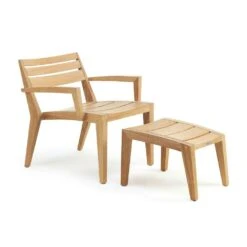 Ribot Fußstütze Teakholz -Gartenmöbel Geschäft ethimo ribot fustutze teakholz 5