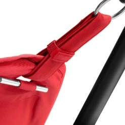 Fatboy Headdemock Superb Hängematte + Kissen, Rot/Schwarz -Gartenmöbel Geschäft fatboy fatboy headdemock superb red pillow rack black 3