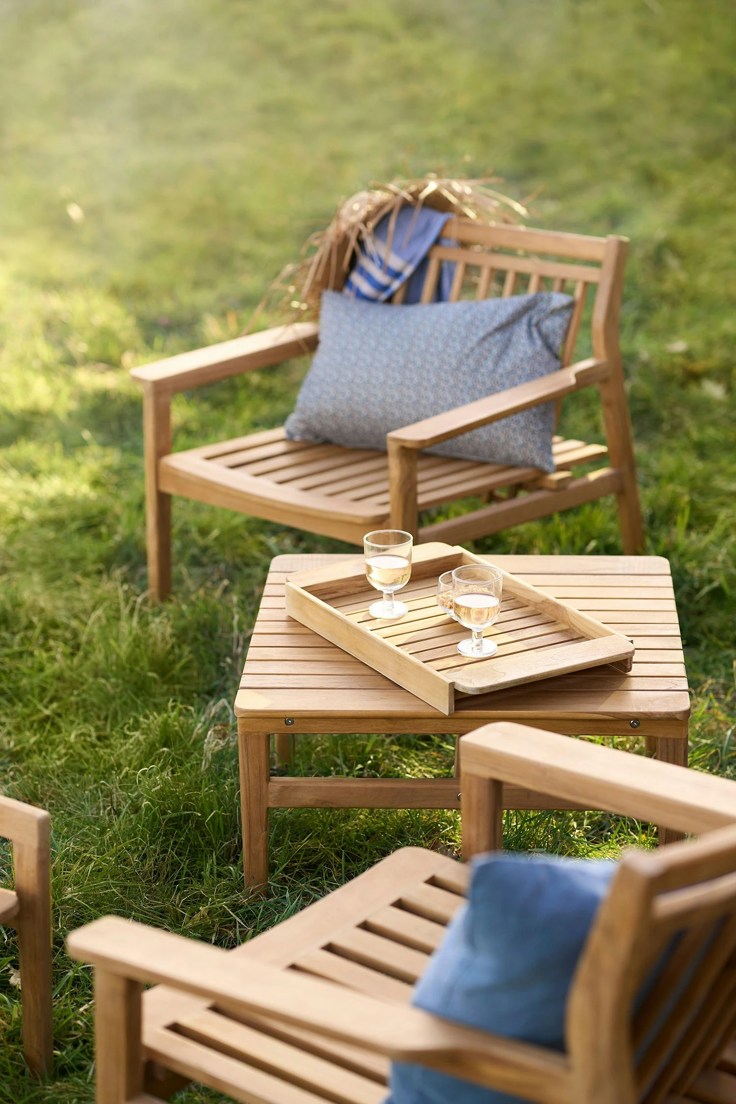 M19 Sammen Loungetisch Im Freien Nutzbar Teakholz, H:33 Cm 5 M19 Sammen Loungetisch Im Freien Nutzbar Teakholz, H:33 Cm – Bild 5