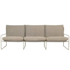 Ferm LIVING Desert Dolce Sofa Cashmere/Dark Sand 3-Sitzer