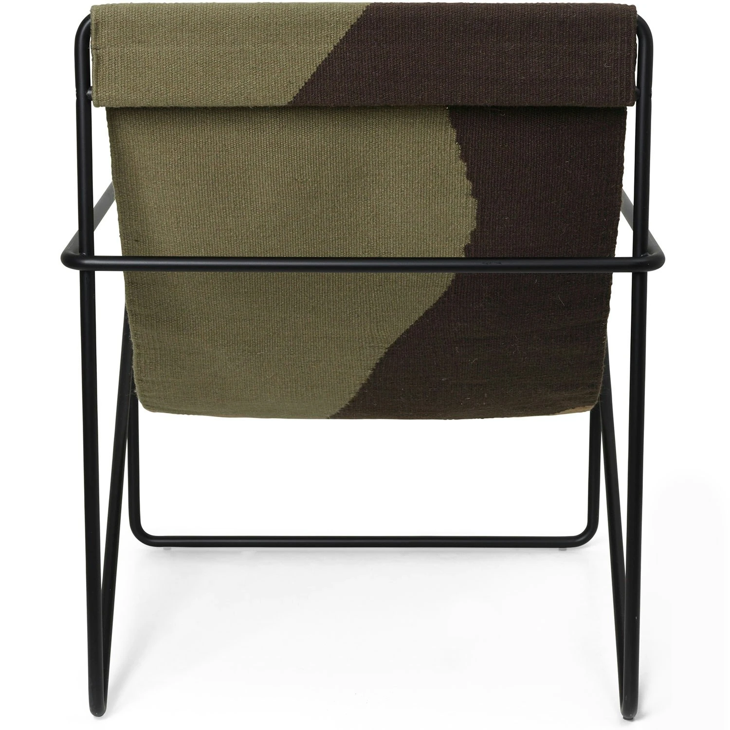 Ferm LIVING Desert Loungesessel, Dune / Schwarz 4 Ferm LIVING Desert Loungesessel, Dune / Schwarz – Bild 4