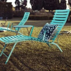 Bistro Chaise Longue, Poppy -Gartenmöbel Geschäft fermob bistro chaise longue 2