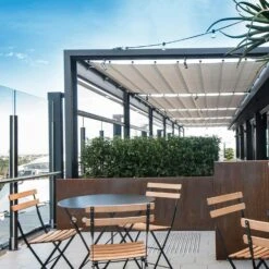 Bistro Table Ø77, Russet 8 Bistro Table Ø77, Russet -Gartenmöbel Geschäft fermob bistro table 77 russet 2