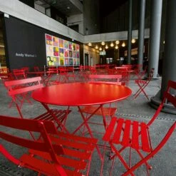 Bistro Table Ø77, Russet 10 Bistro Table Ø77, Russet -Gartenmöbel Geschäft fermob bistro table 77 russet 4