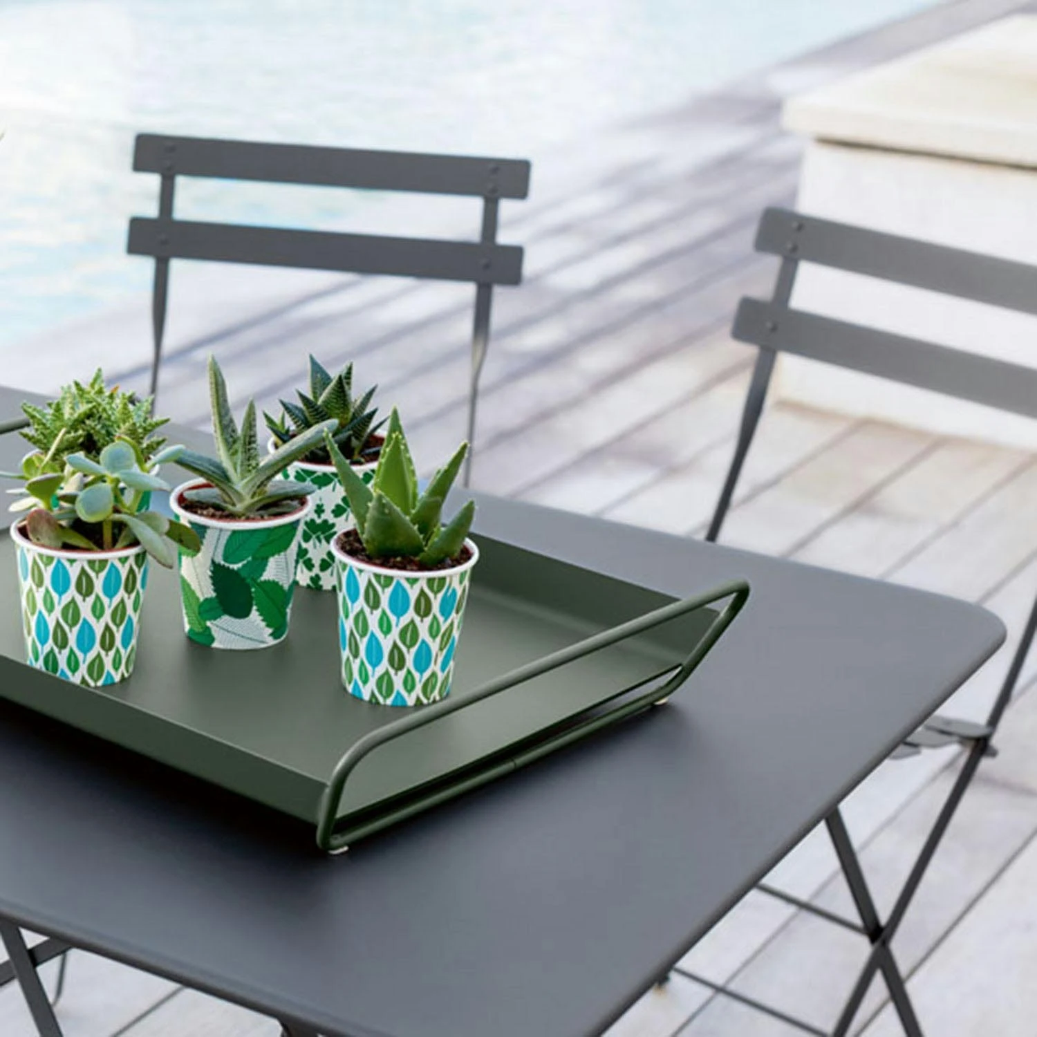 Bistro Tisch, 117x77 Cm/ Willow Green 3 Bistro Tisch, 117x77 Cm/ Willow Green – Bild 3