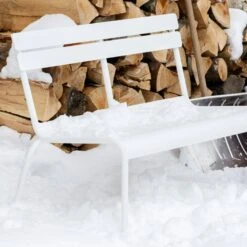 Luxembourg Bench 118, Nutmeg -Gartenmöbel Geschäft fermob luxembourg bench 118 nutmeg 1