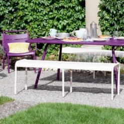 Luxembourg Sessel Niedrig, Anthrazit -Gartenmöbel Geschäft fermob luxembourg lounge sessel 2 2