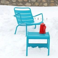 Luxembourg Sessel Niedrig, Anthrazit -Gartenmöbel Geschäft fermob luxembourg lounge sessel 3 1