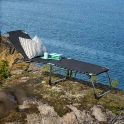 FIAM Amigo XXL Sonnenliege, Schwarz -Gartenmöbel Geschäft fiam amigo xxl sonnenliege 3