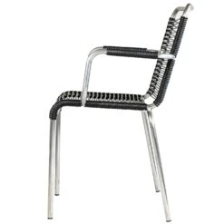 FIAM Mya Spaghetti Lehnstuhl, Schwarz -Gartenmöbel Geschäft fiam mya spaghetti lehnstuhl 6