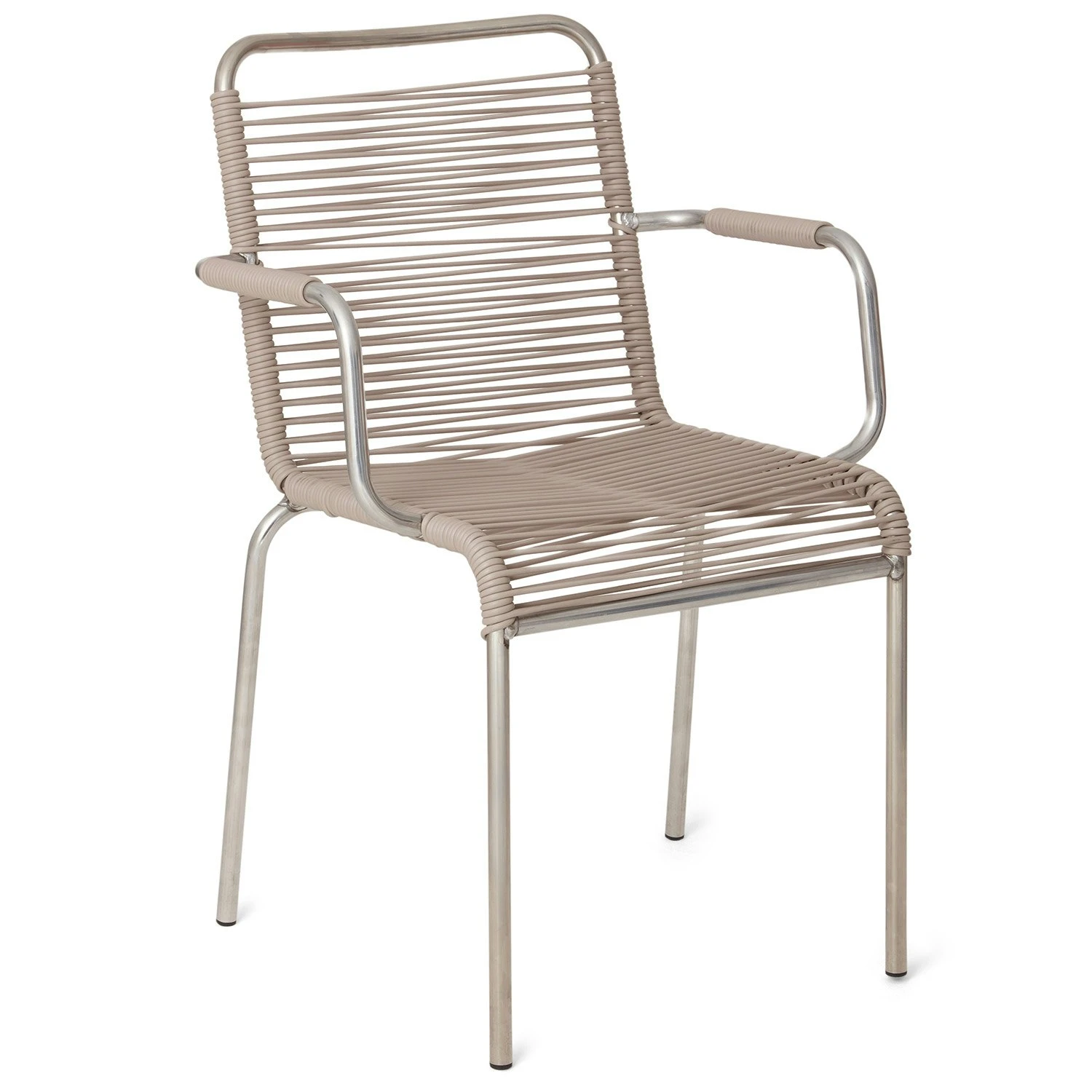 FIAM Mya Spaghetti Lehnstuhl, Taupe 1 FIAM Mya Spaghetti Lehnstuhl, Taupe