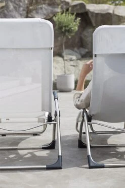 FIAM Samba Sonnenliege, Weiß -Gartenmöbel Geschäft fiam samba sonnenliege 14