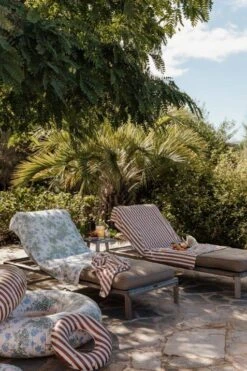 Stripe Pear Badetuch, 70x140 Cm -Gartenmöbel Geschäft garbo friends stripe pear 4