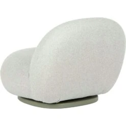 Gubi Pacha Outdoor Loungesessel, Dedar Libera 003, Moosgrüner Fuß 7 Gubi Pacha Outdoor Loungesessel, Dedar Libera 003, Moosgrüner Fuß -Gartenmöbel Geschäft gubi pacha outdoor lounge chair swivel dedar chevron008 8