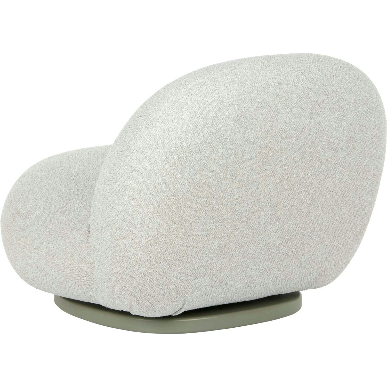 Gubi Pacha Outdoor Loungesessel, Dedar Libera 003, Moosgrüner Fuß 3 Gubi Pacha Outdoor Loungesessel, Dedar Libera 003, Moosgrüner Fuß – Bild 3