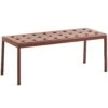 Hay Balcony Loungetisch 41x96,5 Cm, Iron Red