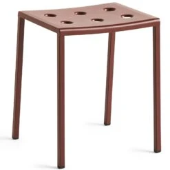 Hay Balcony Hocker, Iron Red