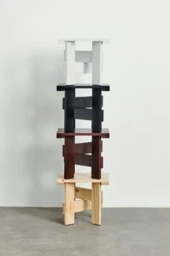 Hay Crate Niedriger Tisch, Schwarz -Gartenmöbel Geschäft hay crate low table l45 x w45 x h40 pinewood 11