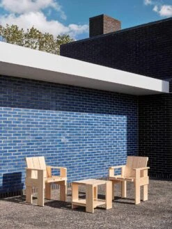 Hay Crate Beistelltisch, Natur -Gartenmöbel Geschäft hay crate side table w495 water based pinewood 7