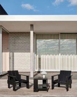 Hay Crate Beistelltisch, Schwarz 7 Hay Crate Beistelltisch, Schwarz -Gartenmöbel Geschäft hay crate side table w495 water based pinewood 9