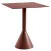 Hay Palissade Cone Tisch 65x65 Cm, Iron Red