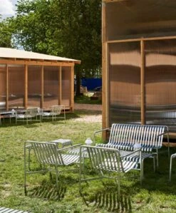 Hay Palissade Loungesessel Kurz, Feuerverzinkt -Gartenmöbel Geschäft hay palissade loungesessel kurz 14