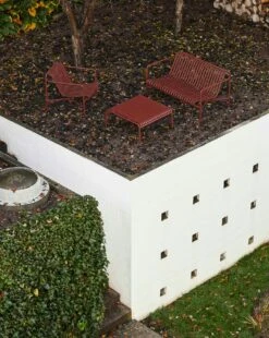 Hay Palissade Niedriger Tisch, Iron Red 7 Hay Palissade Niedriger Tisch, Iron Red -Gartenmöbel Geschäft hay palissade low table l815 x w86 x h38 sky grey 8