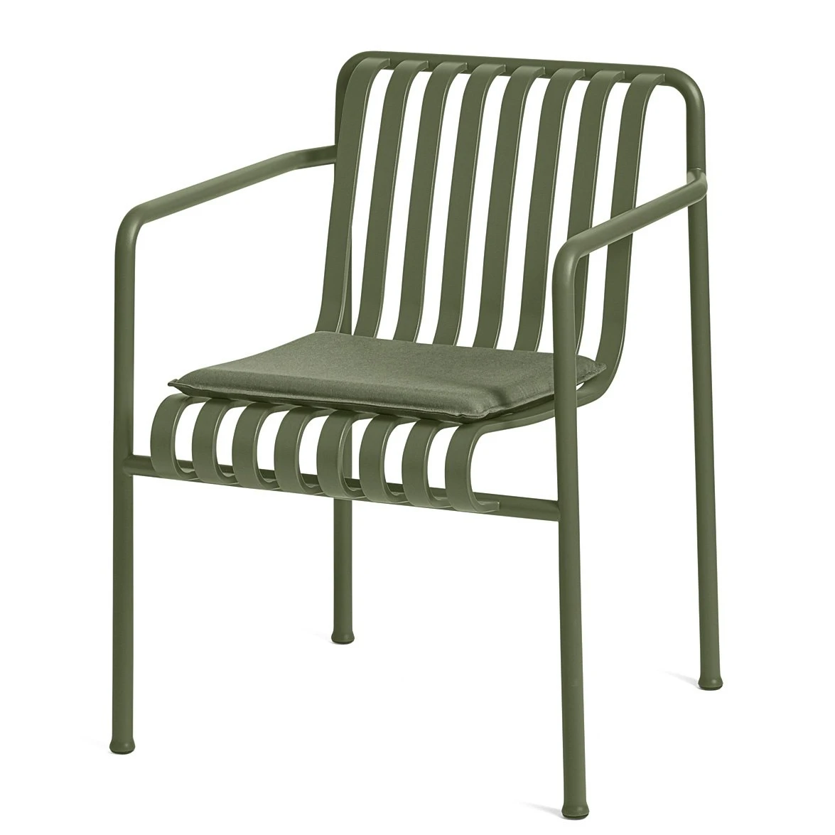 Hay Palissade Sitzkissen Liegestuhl Hoch / Niedrig, Olive 2 Hay Palissade Sitzkissen Liegestuhl Hoch / Niedrig, Olive – Bild 2