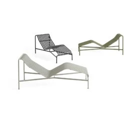 Hay Palissade Sonnenliege, Olive 7 Hay Palissade Sonnenliege, Olive -Gartenmöbel Geschäft hay palissade sonnenliege 1 1