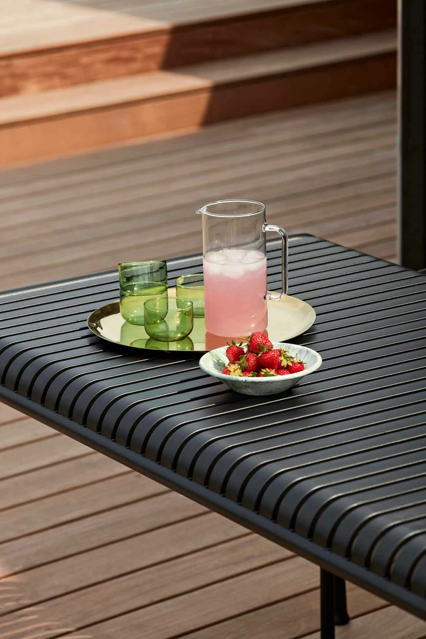 Hay Palissade Tisch 170x90 Cm, Anthrazit 2 Hay Palissade Tisch 170x90 Cm, Anthrazit – Bild 2