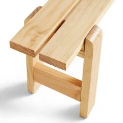Hay Weekday Bank 23x140 Cm, Natur -Gartenmöbel Geschäft hay weekday bench l111 water based pinewood 29